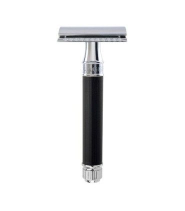 Maquinilla de Afeitar Clásica Edwin Jagger Negra - 1