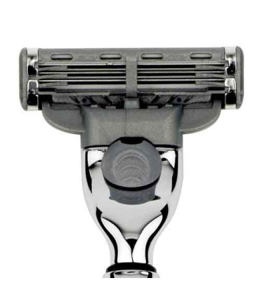 Maquinilla Mach3® Chatsworth Imit. Ébano Negro Edwin Jagger - 2