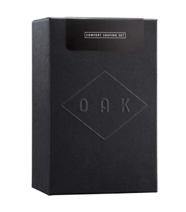 Comfort Set Afeitado Oak Tubo Crema y Bálsamo + Toalla - 3