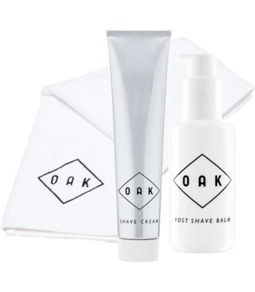 Comfort Set Afeitado Oak Tubo Crema y Bálsamo + Toalla - 2