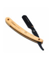 Navaja Barbero Parker Negro Madera Pino SRPBA
