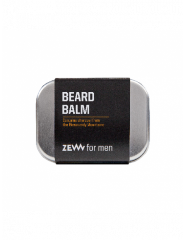 Bálsamo Barba con Carbón Vegetal Zew for Men 80 ml.