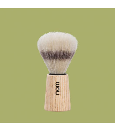 Brocha de Afeitar Cerda Pura Serie Theo Madera Natural Nom - 2