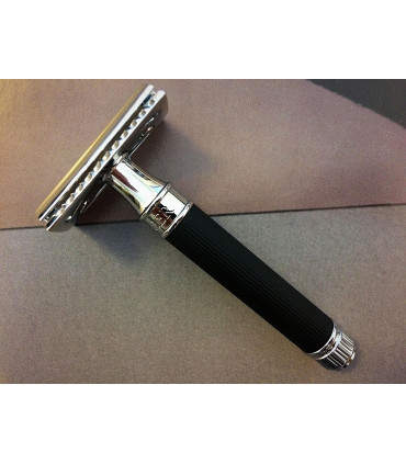 Maquinilla de Afeitar Clásica Edwin Jagger Negra - 2