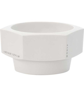 Bol de Afeitado Mühle Hexagon Porcelana Blanca - 1 Bol de Afeitado Mühle Hexagon Porcelana Blanca - 1