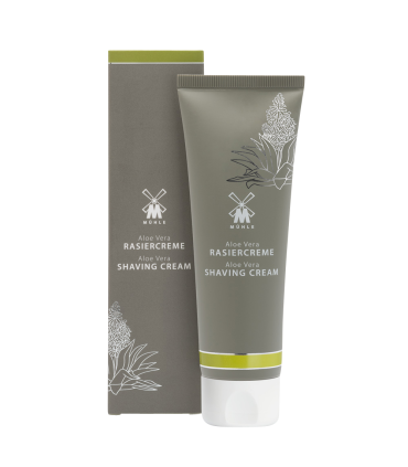 Crema de Afeitar en Tubo Alóe Vera Mühle 75ml - 1