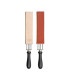Asentador Herold Solingen Doble Cara Cuero Vegetal Rojo - 2