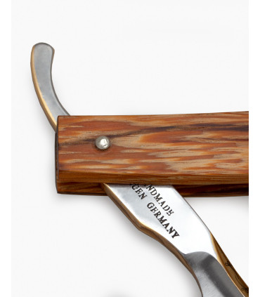 Navaja de Afeitar Timor 6/8" Madera Arce - 3