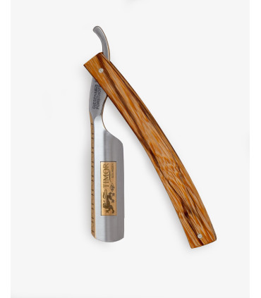 Navaja de Afeitar Timor 6/8" Madera Arce - 1