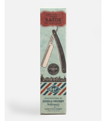 Navaja de Afeitar Timor 6/8" Madera Arce - 5