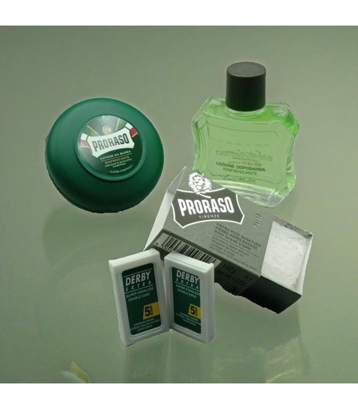 Pack Jabon + After shave + Piedra Alumbre - Proraso