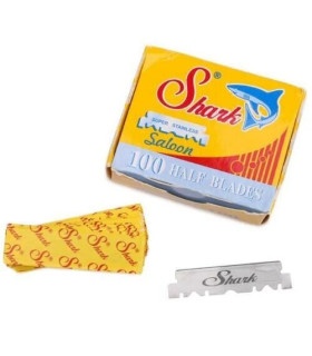 1000 Cuchillas de Afeitar Partidas Shark Saloon - 2