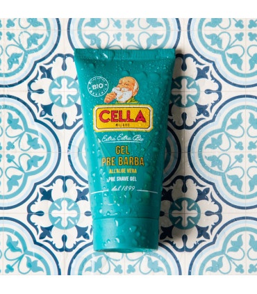 Gel Pre Afeitado Bio Cella Milano 75ml Alóe Vera - 2