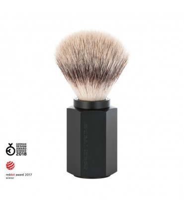 Brocha de Afeitar MÜHLE Silvertip Fibre Grafito HEXAGON - 1