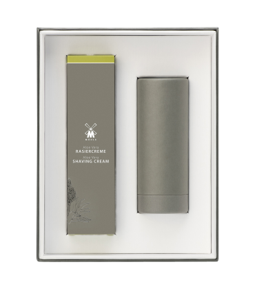 Set Afeitado Mühle Crema Afeitar Alóe Vera y Brocha Tejón Negro - 4