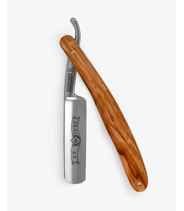 Navaja de Afeitar Timor Madera de Olivo 6/8" - 1
