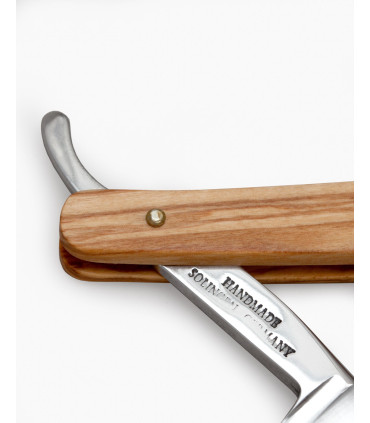 Navaja de Afeitar Timor Madera de Olivo 6/8" - 3