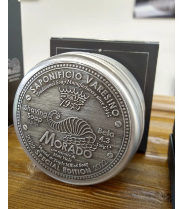 Jabón de Afeitar Saponificio Varesino Morado 150grs - 3