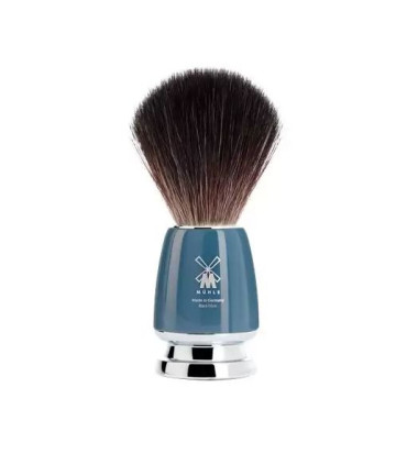 Brocha Afeitar Fibra Sintética Azul Petrol Mühle Rytmo - 1
