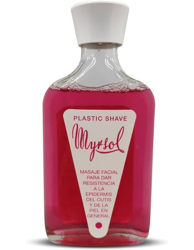 Masaje Facial Plastic Shave MYRSOL 180 ml.