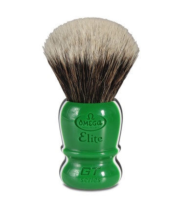 Brocha de Afeitar Fibra Sintética 1918 Elite Serie GT Verde Omega - 3