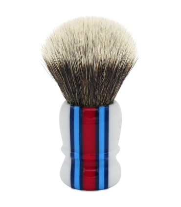 Brocha de Afeitar Fibra Sintética 1923 Elite GT Series Blanca Omega - 2