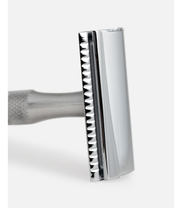 Maquinilla Afeitar Timor Acero Inoxidable Peine Cerrado 80mm - 3