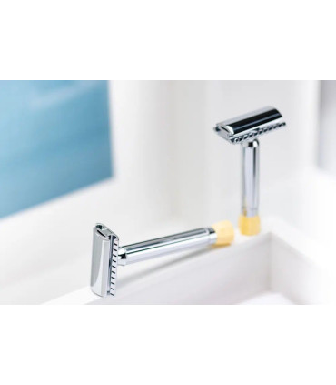 Maquinilla Afeitar Merkur Progress Ajustable Mango Corto - 5