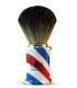 Brocha de Afeitar Tejón Negro "Barber Pole" Omega - 1