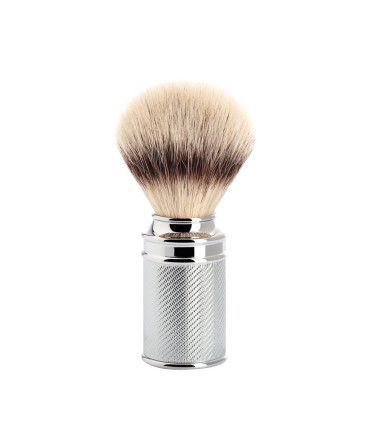 Brocha Afeitar Mühle Fibra Sintética Traditional Cromada - 1