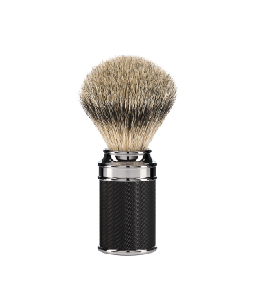 Brocha Afeitar Mühle Tejón Punta Plata Negra Traditional - 1