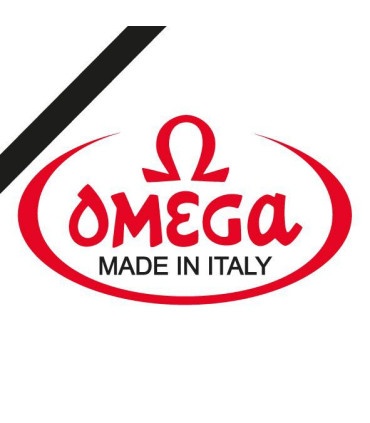 Brocha de Afeitar Tejón Negro "Barber Pole" Omega - 2