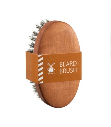 Cepillo Barba Mühle Fibra Natural y Mango Madera Peral - 2