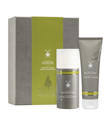 Estuche Afeitado Mühle Crema Afeitar y After Shave Bálsamo Alóe Vera - 1