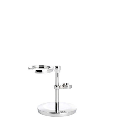 Set Afeitado Mühle Brocha Tejón Punta Plata, Maquinilla y Soporte Oro Rosa Traditional - 4