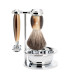 Set Afeitado Mühle Brocha Afeitar, Maquinilla y Bol Serie Vivo Cuerno - 1