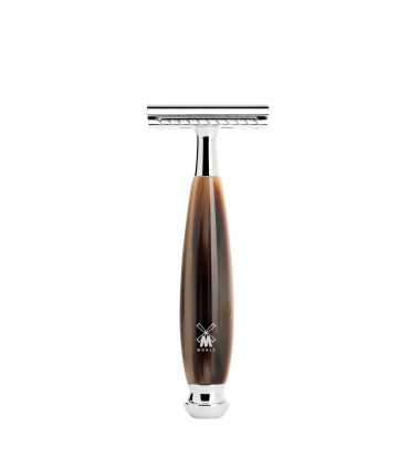 Maquinilla de Afeitar Clásica Mühle Serie Vivo Cuerno Marrón - 1