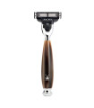 Maquinilla Afeitar Vivo Gillette Mach3 Mühle Cuerno Marrón