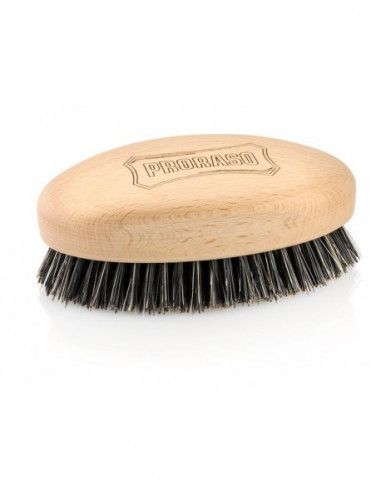 Cepillo para Barba y Bigote de fibras naturales de jabalí y nylon flexible con mango de madera de PRORASO Proraso - 1