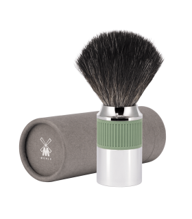 Brocha de Afeitar MÜHLE Fibra Negra Verde Salvia NEO - 3