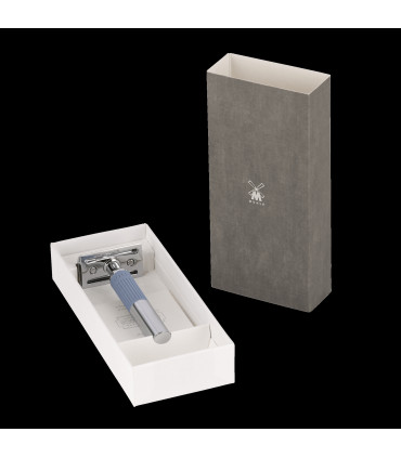 Maquinilla de Afeitar Clásica Mühle Serie NEO Azul Glaciar - 3