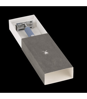 Maquinilla de Afeitar Clásica Mühle Serie NEO Azul Glaciar - 4