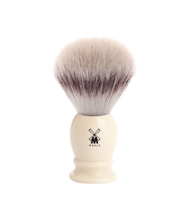 Brocha Afeitar Mühle Sintética Silvertip Fibre Resina Marfil Classic - 1