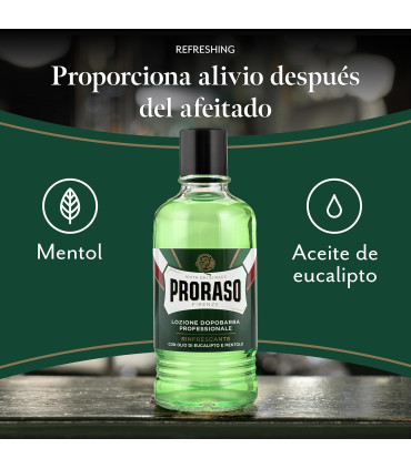 After Shave Loción Eucalipto Proraso 400ml - 2