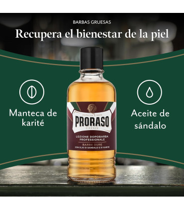 After Shave Loción Sándalo Proraso 400ml - 2