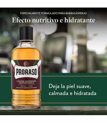 After Shave Loción Sándalo Proraso 400ml - 3