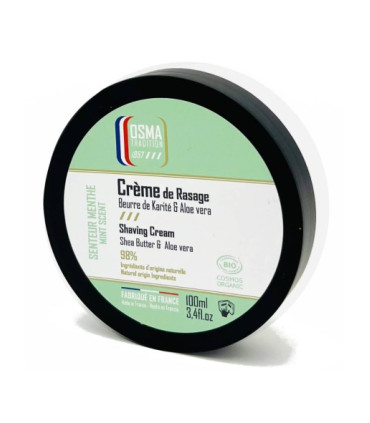 Crema de Afeitar Ecológica Osma Tradition Menta 100ml - 2