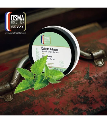 Crema de Afeitar Ecológica Osma Tradition Menta 100ml - 1