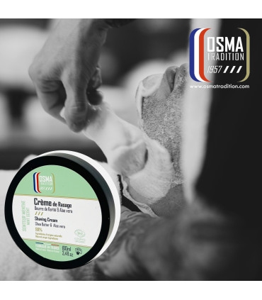 Crema de Afeitar Ecológica Osma Tradition Menta 100ml - 3