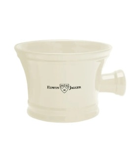 Taza de Afeitado Edwin Jagger Porcelana Marfil con Asa - 1